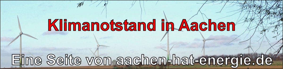 Klimanotstand Aachen